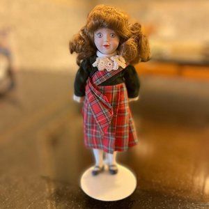 Ruby Lane 'Scotland' Porcelain Doll